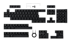 ASUS ROG PBT Keycap Set, Premium, Durable PBT Material Keycaps with Shortened Stems and Mid-Height Profiles, Providing Better Click Stability and Longer Lifespan, UK Layout