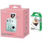 Fujifilm Instax Mini 12, Mint Green + Instax Mini (10 kpl)