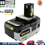 Lithium Battery 18V 5.0Ah For Ryobi P108 One Plus RB18L40 RB18L50 P104