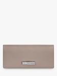 Longchamp Le Roseau Textured Leather Flap Over Wallet