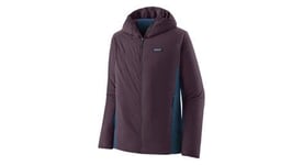 Veste thermique patagonia nano air light hybrid hoody violet