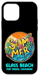 Coque pour iPhone 12 mini Glass Beach Fort Bragg California Souvenir de vacances d'été