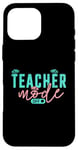 Coque pour iPhone 16 Pro Max Mode Enseignant Off Happy Last Day Of School Summer Break Drôle