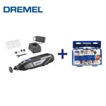 DREMEL 8240-5 Cordless Multi-Tool Plus F0138240JB + Multipurpose Set 26150687JA