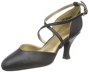 Capezio X-Strap Pump, Chaussures de Danse Jazz et Moderne Femme Noir 39 EU