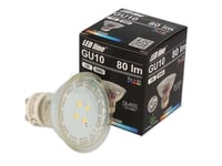 5pcs Ampoules LED GU10 230V 1W 80lm Neutre Blanc, 4000K, LED Line