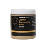 Furniture Clinic Leather Recolouring Balm - Leather Colour Restorer for Sofas, Leather Colour Repair for Faded & Scratched Leather Upholstery, Car Seats, Shoes and Clothing - 16 Colours (Camel)