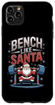 Coque pour iPhone 11 Pro Max Salle de sport Bench Like Santa Christmas