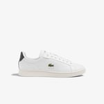 Lacoste Sneakers Carnaby Pro homme en cuir Taille 45 Blanc/vert Foncé