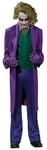 Official Mens Joker Deluxe Grand Heritage Batman  Halloween Fancy Dress Costume