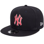 casquettes Homme, New Era Outline 9FIFTY New York Yankees Cap, Noir