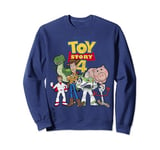 Disney Pixar Toy Story 4 New Group Shot Movie Logo Poster Sweatshirt