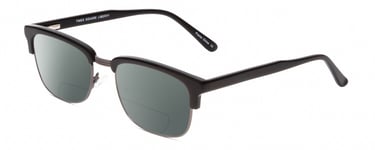 Times Square Liberty Unisex Polarized BIFOCAL Sunglasses in Black GunMetal 55 mm