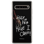 ERT GROUP mobile phone case for Samsung S10 5G original and officially Licensed Horror pattern Nightmare on Elm Street 001 optimally adapted to the shape of the mobile phone, case made of TPU