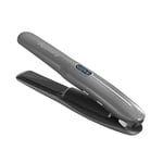 Modesty 2-in-1 Cordless Hair Straightener and Curler, Mini Portable Flat Iron Travel for Short Thin Fine Hair, Rechargeable 4800mAh Battery Anti-Scald, 6-Level Fast Heating Travel Size Bbest Gifts