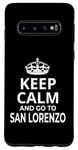 Coque pour Galaxy S10 Souvenir de San Lorenzo « Keep Calm And Go To San Lorenzo ! »