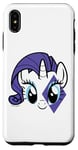 Coque pour iPhone XS Max My Little Pony: Friendship Is Magic Rarity Cute Big Face