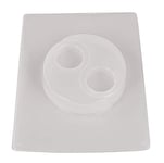 Rayher Moule plastique PE-LD: support bougie chauffe plat "Yin Yang", 3672900