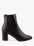 V.GAN Vegan Lychee Block Heel Ankle Boots