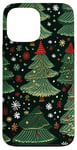 Coque pour iPhone 13 Pro Max Modèle d'arbre de Noël