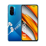 Xiaomi POCO F3 - Smartphone 8+256GB, 6,67" 120Hz AMOLED DotDisplay, Snapdragon 870, 48MP Triple Caméra, 4520mAh, Bleu Foncé Océan (Version française + 2 ans de garantie)