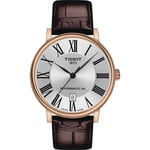 Tissot Carson Mens Brown Watch T1224073603300 Leather (archived) - One Size