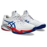 Asics Men's Court FF 3 Novak Sneaker, White Blue, 13 UK