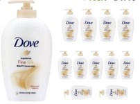 Dove Fine Silk Moisturising Beauty Cream Wash 250ml / Pack Of 12