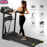 Treadmill Electric Motorized Massager & Incline Foldable Running Machine Home UK