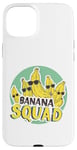 Coque pour iPhone 15 Plus Banana Squad Lunettes de soleil amusantes assorties Motif fruits