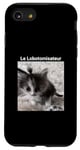 Coque pour iPhone SE (2020) / 7 / 8 evillarry larry chat meme brainrot lobotomisateur mastermind