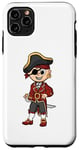 Coque pour iPhone 11 Pro Max Déguisement pirate homme femme enfant