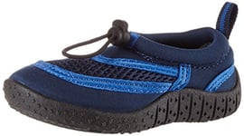 Beck Mixte enfant Aqua 711 Chaussures de Plage Piscine, Bleu, 24 EU