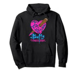 Buffy the Vampire Slayer Colorful Staked Heart Pullover Hoodie