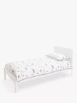 Great Little Trading Co Star Bright Child Compliant Bed Frame, Single, White