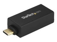 Startech.Com Usb C To Gigabit Ethernet Adapter, 1Gbps Nic Usb 3.0/Usb 3.1 Type C Network Adapter, 1Gbe Usb-C To Rj45/Lan Port, Thunderbolt 3 Compatible, Windows, Macbook Pro, Chromebook - Usb C To Ethernet (Us1gc30db) - Nettverksadapter - Usb-C - Gi