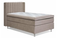 FLORENS Sängpaket 105x200 Medium Beige (+Fler val) - Kontinentalsängar