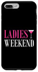 Coque pour iPhone 7 Plus/8 Plus Martini rose assorti pour femme