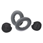 vhbw Coussinets d'oreille compatible avec Bose AE2, AE2i, QC35, AE2 Wireless, QC15, QC2, QC25 casque audio, headset - noir / gris