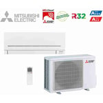 Mitsubishi - Electric Onduleur / Inverter ap - 9000 btu - Wi-Fi intégré MSZ-AP25VGK-MUZ-AP25VG a+++/a++ 2.6 kW, climatiseur reversible mural split