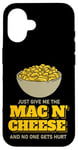 iPhone 16 Macaroni and Cheese Costume Mac and Cheese gifts Case