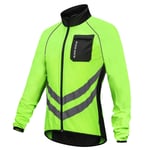 Veste De Cyclisme Imperméable Pour Homme Et Femme,Manteau Coupe-Vent D'équitation,Manteau De Pluie De Vélo,Coulée Sûre,Glarunning