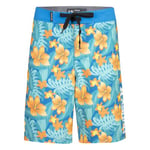 Hurley Hrlb Cabana Boardshort Short Board, Bleu Neptune, 150 Fille