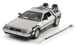 WELLY - Voiture du film Retour vers le Futur 1 DELOREAN DMC12 - 1/24 - WEL22443W