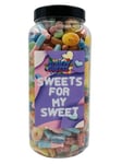 Sweets For My Sweet 3kg Jar - Fizzy Mix, Assorted Fizzy Sweets, 45x35x16cm