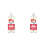 Natessance - Gel Douche Energisant - Pamplemousse - Certifié Bio Cosmos Organic - Flacon Pompe - 1 L (Lot de 2)