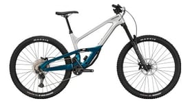 Vtt tout suspendu cannondale jekyll 2 shimano deore 12v 29   gris   bleu