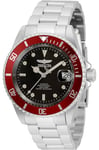 Invicta Pro Diver Stainless Steel Men's Automatic Watch, Red / Black - 40mm