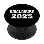 « Divulgation 2025 » Alien / UAP / Alien / Drones de chasse OVNI PopSockets PopGrip Adhésif