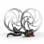 Magura MT7 HC3 Special Edition Disc Front And Rear Brake Set - Red